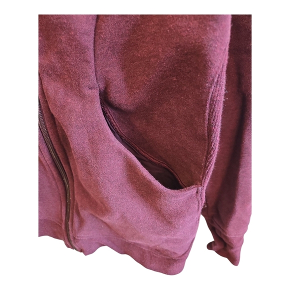 Lululemon Cozy Cuddle Up Jacket Heathered Bordeaux Drama / Bordeaux Drama - Picture 13 of 13